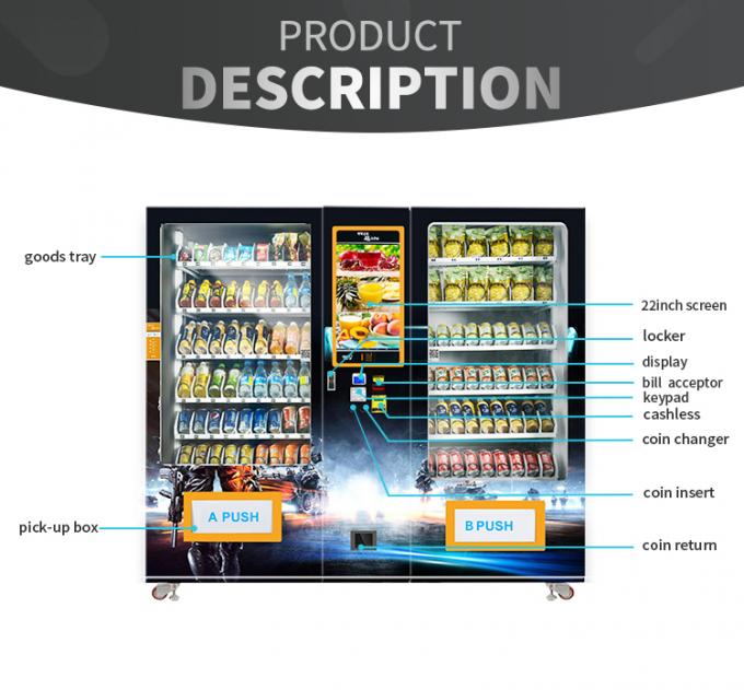 Micron WM22T Gaming Room Vending Machine For Toys , Drinks 653-1193 Capacity