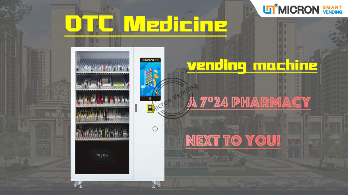 24 Hour Self Service OTC Medicine Vending Machine Touch Screen Machine