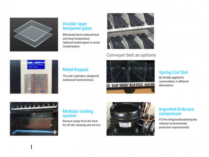 69 Cashless Payment Vending Machine With Nayax Card Reader Apple pay