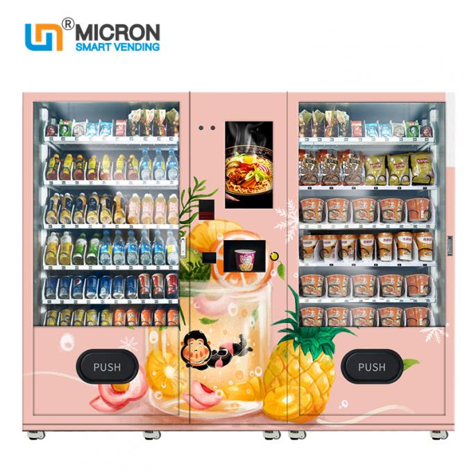 1193 Cup Noodles Vending Machine With Hot Water Supply System