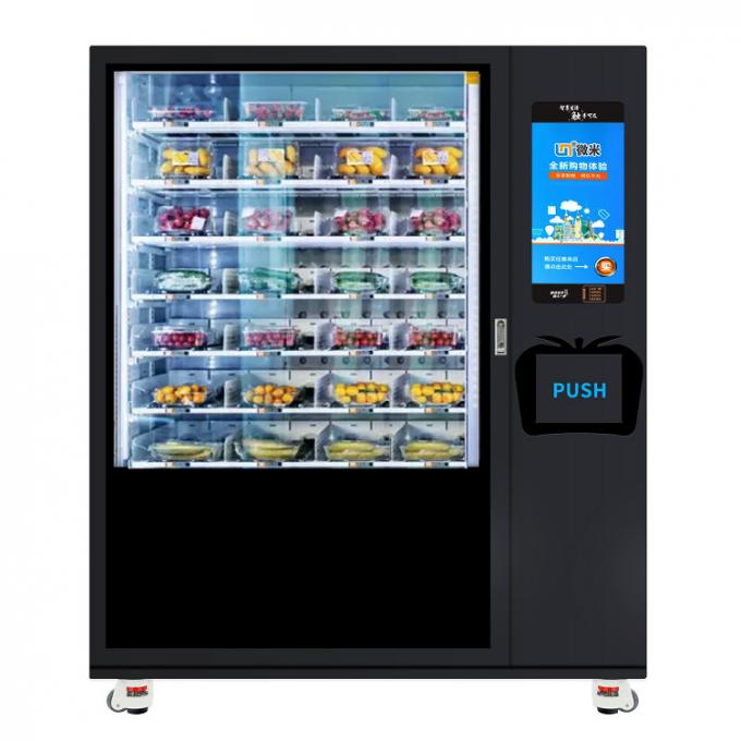 Cupcake Salad Automatic Vending Machine Middle Pick Up With Elevator