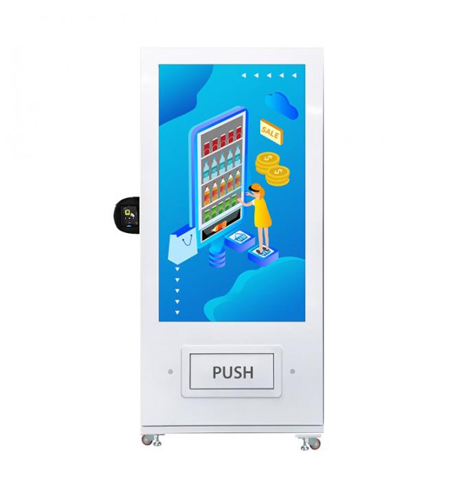 CE Certificated Credit Card Vending Machine With Monitoring System, 32 inch vending machine, Micron