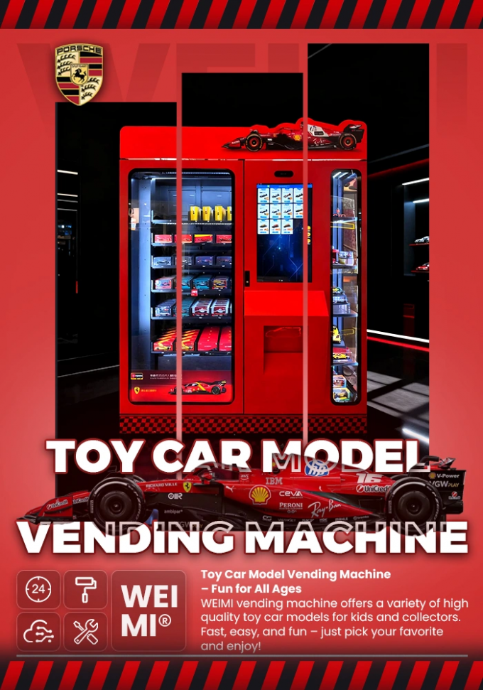 Toy Model Car Vending Machine for Collectibles | 24/7 Automatic Sales ...
