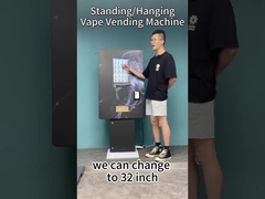 Standing Floor Type E-Ciagarette Vape Vending Machine With Nayax Card Reader Age Checker