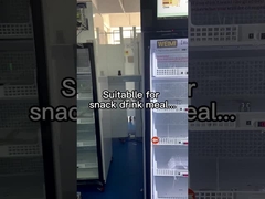 smart fridge snack cold drink vending machine with nayax card reader