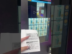 600 Pcs Innovative CBD Vape Cigar E-cig Vending Machine With Age Checker Card Reader