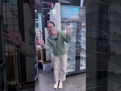 New design fresh flowers vending machine