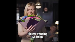 Fresh flower vending machine customer case. Grow your flower business with our super smart vending