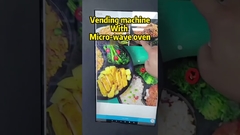 When Vending machine meet Micro-wave Oven, You will have a lot more options for food retail.