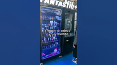 Cusmetic product vending machine, if you have some nice product to sell, this is a good option