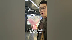 Fresh flower vending Tip, old flower price automatically discounted #flowervendingmachine