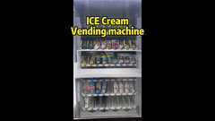 Frozen vending machine with elevator selling Ice cream, energy saving, -22 ℃