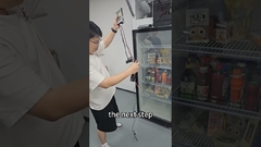 Changing your fridge into a AI vending fridge. We supply AI Kit for you to install into your fridge