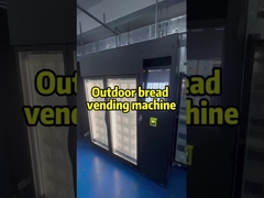Bakery Vending Machine With Angled Touchscreen Display