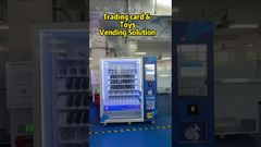 TCG vending solution, trading cards, booster, smart vending WM600 introduction and working video