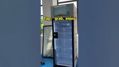 WEIMI AI VENDING FRIDGE, Camera solution smart vending fridge.  #vendingmachinefactory