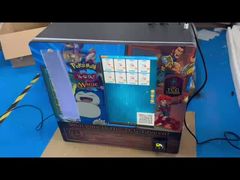 Mini wall-mounted tcg vending machine for pokemon cards