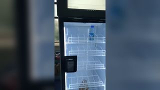 AI smart fridge in USA warehouse