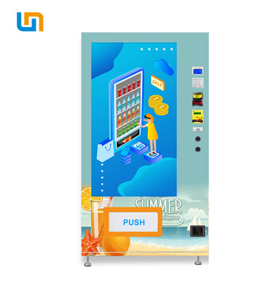 Cola Bottled Protein Beverages Vending Machine touch screenWifi China Smart Vending Machine