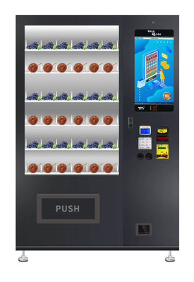 Food And Lunch Box Vending Machine With Double Tempered Glass Door, Payment System for Each Country Available, Micron