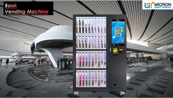 Custom Size Books Vending Machine With Bill Payment System Micron smart vending