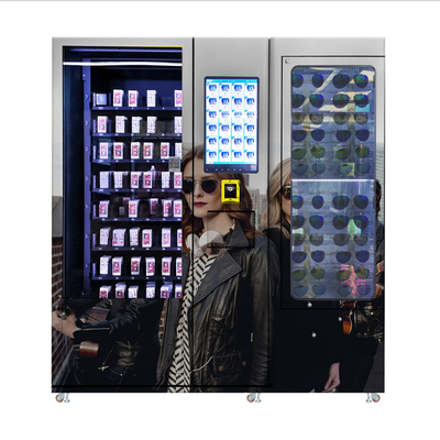 662 Capacity Black Blind Box Self Service Vending Machines With Showroom Elevator