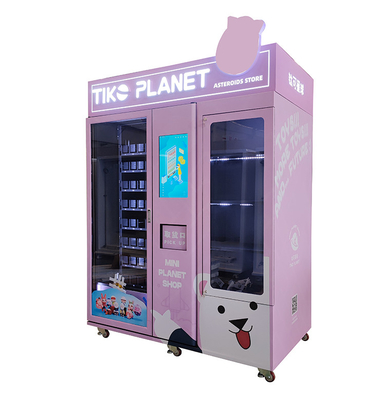 662 Capacity Lucky Box Toy Vending Machine Wth Double Tempered Glass Door