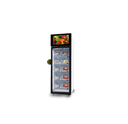 Gym Vending Machine to Sell Energy Drink Fresh Fruit Refrigerator Vending With Card Reader