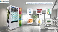 55 Inch Ads Vending Machine With Card Payment System Suitable For Selling Beverage, Food, 3ce, Phone