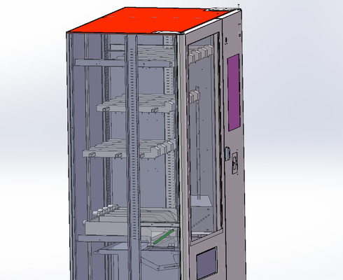 Hanging Goods Tray Custom Vending Machine For Shoes Clothes Socks