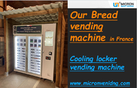 Breads Fresh Food Vending Machine Large Capacity Lockers In France
