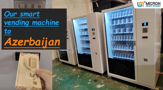 Cheap Snacks And Drinks Vending Machine With Keyboard And Refrigeration System