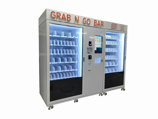 22 Inch Touch Screen Combo Snack Food Big Capacity Vending Machine Cashless Payment