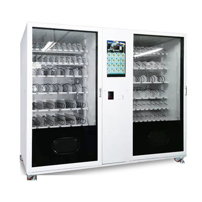 Large Capacity Spiral Snack And Drink Vending Machine With Cooling System And Touch Screen