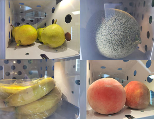 CE Locker Fruit Vending Machine Flower Micron Smart Vending Machine With Cooling System