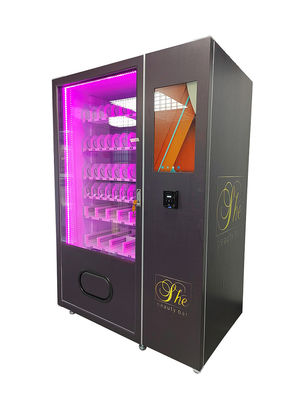 Large Capacity Eyelash Cosmetics Vending Machine Beauty With Advertising Screen In The Shopping Mall