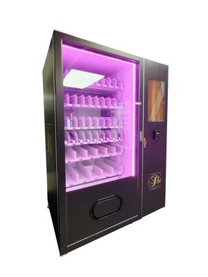 Large Capacity Eyelash Cosmetics Vending Machine Beauty With Advertising Screen In The Shopping Mall