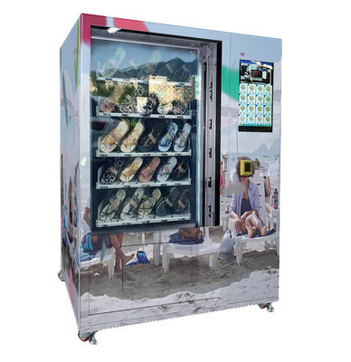 Socks Automatic Vending Machine Customized Logo And Sticker LED Lighting, Micron