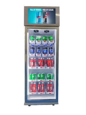 22 Inch Screen Snack Drink Office Vending Machine With Cooling System
