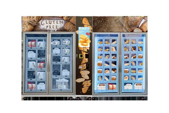 Smart Bread Vending Machine 240V 10KWh Customize Color
