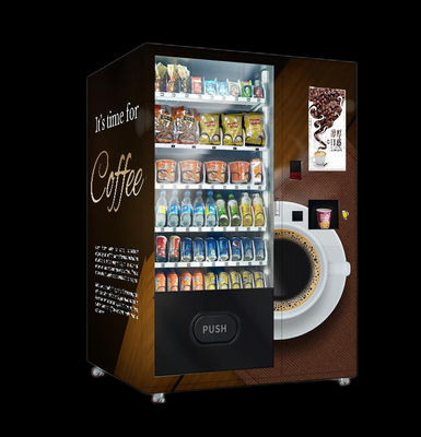 110V Instant Noodle Hot Water Tea Coffee Vending Machine With Touch Screen