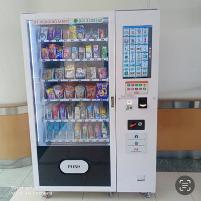 24 Hours Snack Vending Machines Have Smart Systems , Can Remotely Control Your Phone And View Sales Data In Real Time