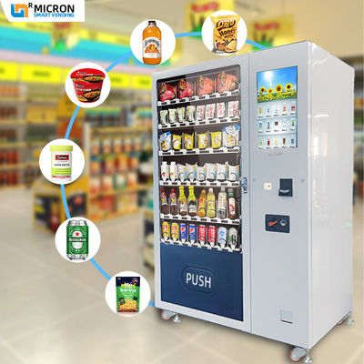 24 Hours Snack Vending Machines Have Smart Systems , Can Remotely Control Your Phone And View Sales Data In Real Time