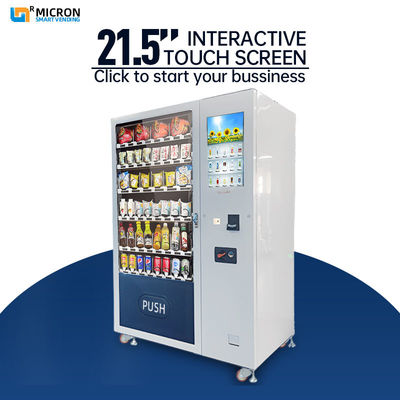 24 Hours Snack Vending Machines Have Smart Systems , Can Remotely Control Your Phone And View Sales Data In Real Time