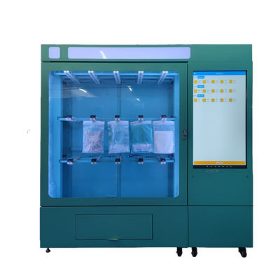 Shopping Mall Custom T-shirts Clothing Vending Machine with Hanging Slots 43'' Large Touch Screen