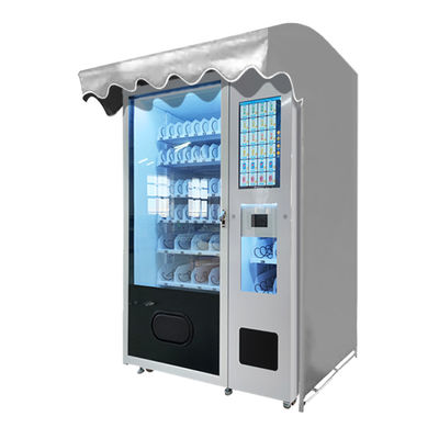 Micron Black Style Snack Drink Vending Machine 662 Capacity For European Market