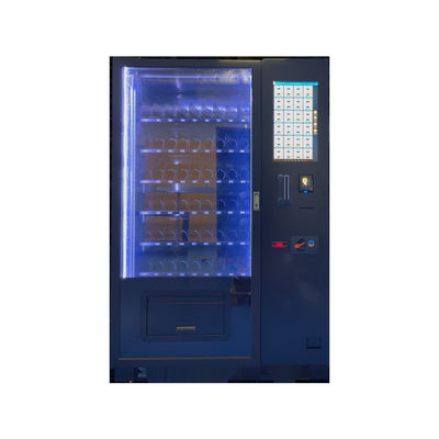 Micron Black Style Snack Drink Vending Machine 662 Capacity For European Market