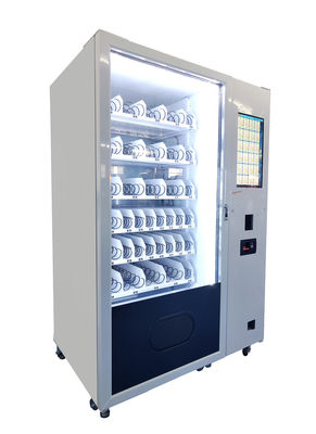 Micron Belt Conveyor Sandwich Cupcake Vending Machine With Lift And Touch Screen