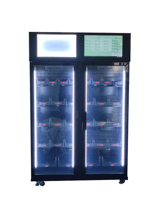 For European market smart fridge vending machine to sell snack drink with card reader