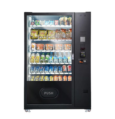 Micron Commercial Cheap Snack Drink Vending Machine With Card Reader Coin Cash Payments
